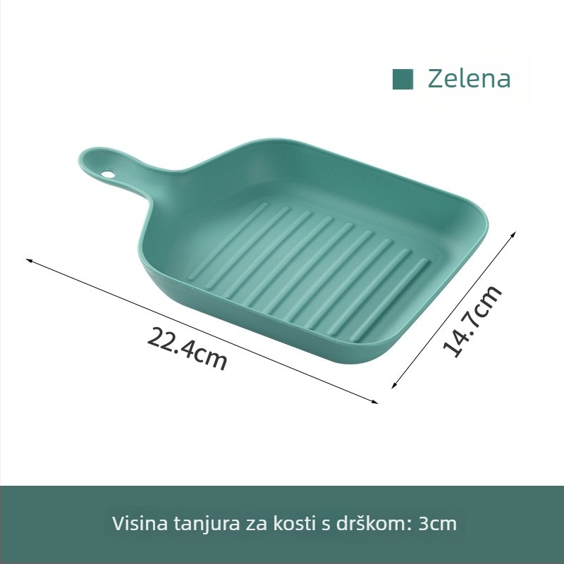 Plastična tanjura s visećim dizajnom u nordijskom stilu za voće, grickalice i suho voće – mali tanjuri