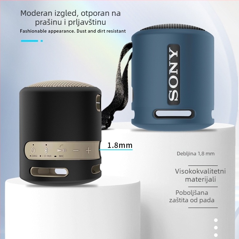 Silikonsko zaštitno kućište za Sony SRS-XB100 XB13, otporno na padove i prašinu