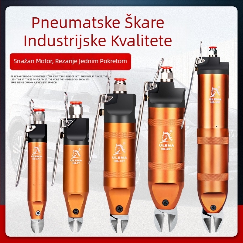 ULEMA pneumatske škare – rezanje plastike i žice, model HS-30T