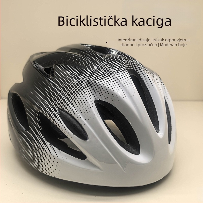 Ljetna kaciga za biciklizam, monolitna konstrukcija, unisex, kaciga za planinske i cestovne bicikle, izuzetno lagana, prozračna.