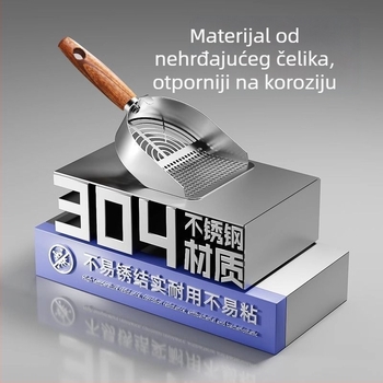 Velika lopatica za mačju stelju s finim otvorima