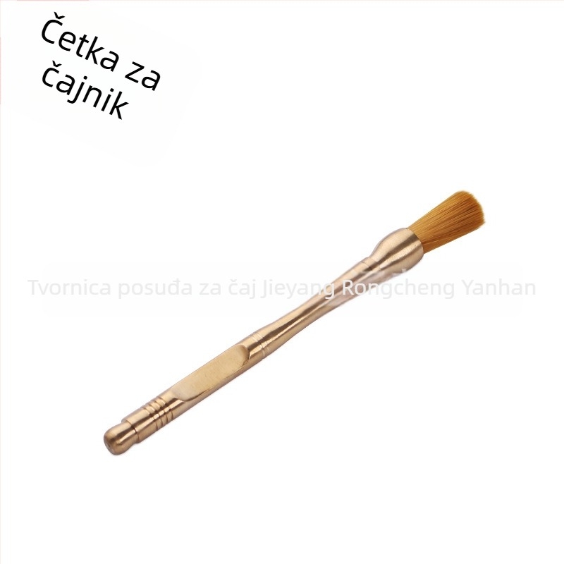 Bakrene čajne štipaljke za Kung-Fu čajnu ceremoniju — klip za šalice i čajni dodaci