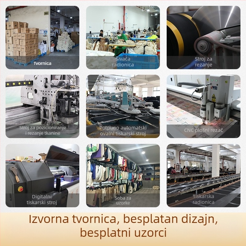 Personalizirana tote torba od laminiranog platna s ručkom i trakom