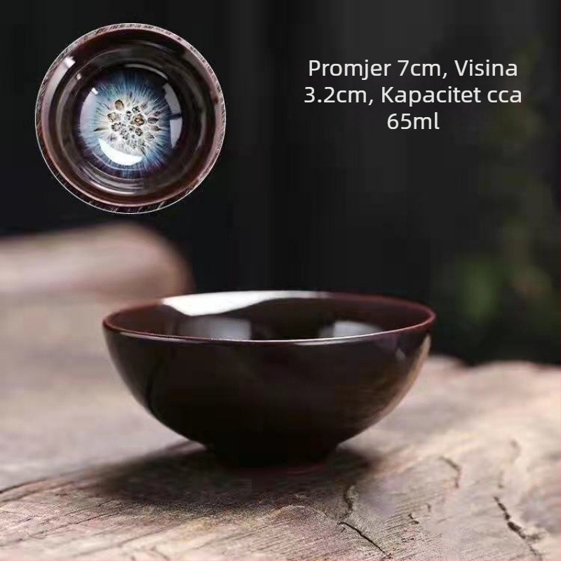 Šest čašica za čaj od keramike Jianware za Gongfu ceremoniju