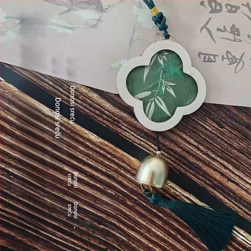 DIY paket za zvončić od brokata za obiteljsku aktivnost, ukras u kineskom stilu