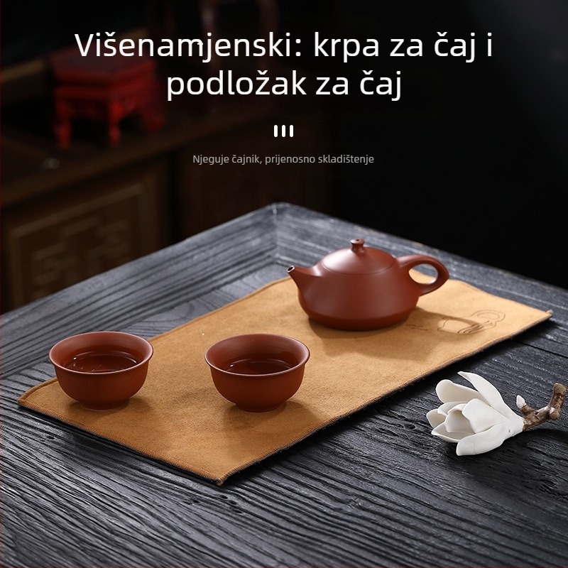 Visokokvalitetna upijajuća krpa za čajni stol, debela i bez dlačica