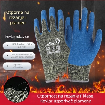 Rukavice za zavarivanje s otpornošću na rez i iskru, F razina