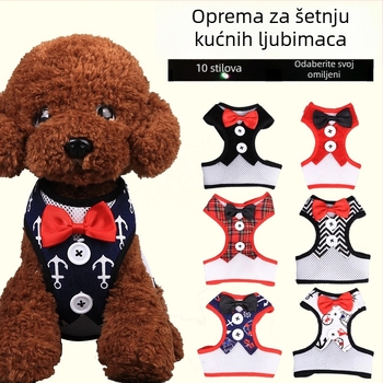 Užad u stilu veste za mačke i pse, za male i srednje pse.