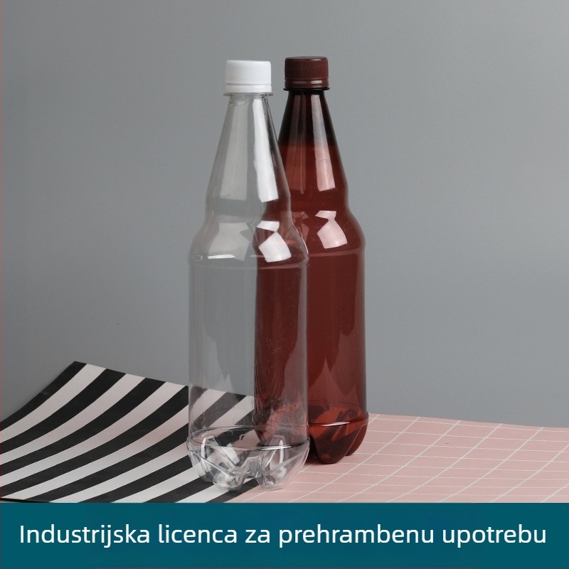 PET boca za napitke, 1000 ml, prozirna, prazna za tekućine