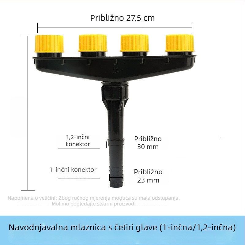 Višestruki raspršivač za kućno zalijevanje biljaka