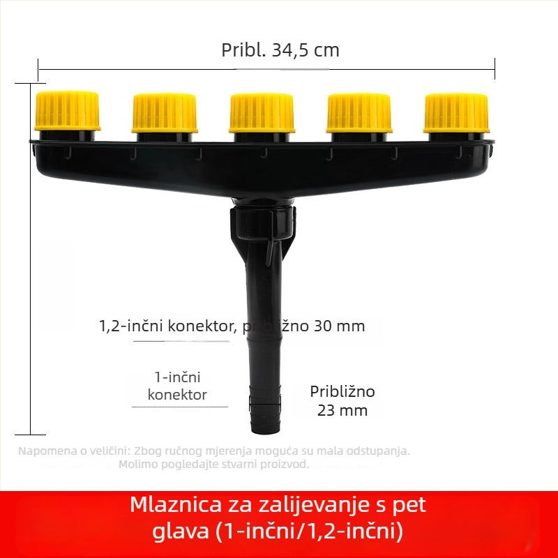 Višestruki raspršivač za kućno zalijevanje biljaka