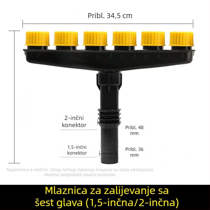Višestruki raspršivač za kućno zalijevanje biljaka