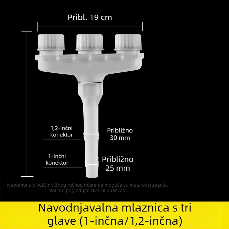 Višestruki raspršivač za kućno zalijevanje biljaka