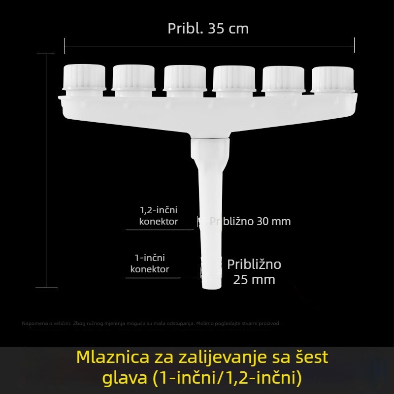 Višestruki raspršivač za kućno zalijevanje biljaka