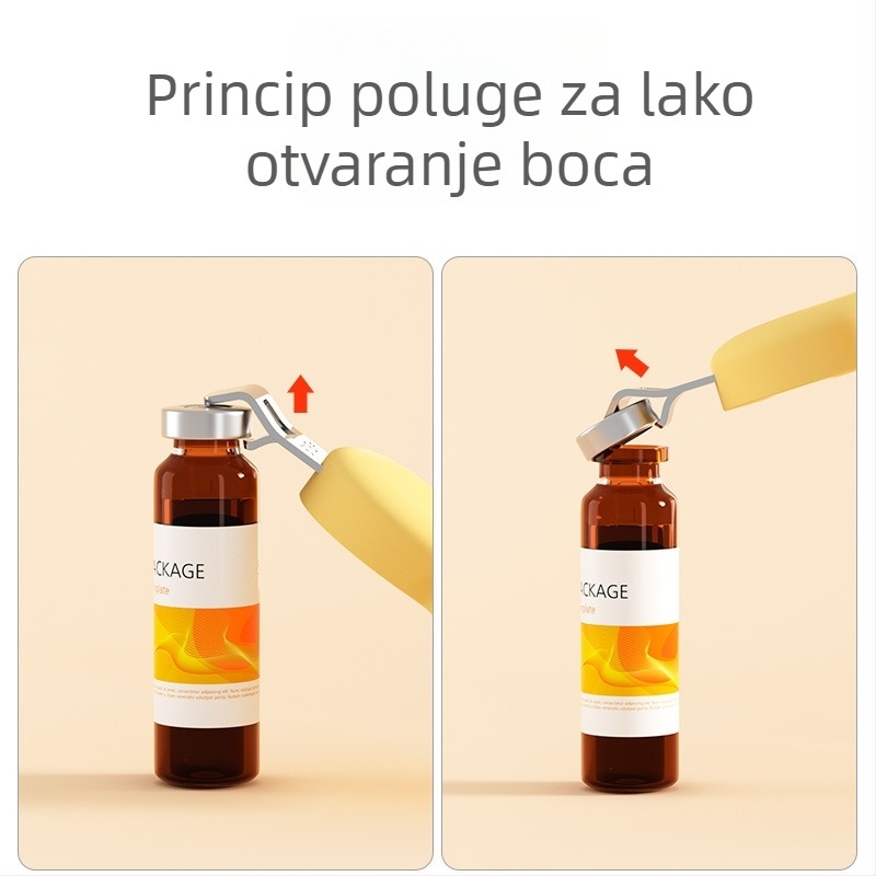 Magnetski otvarač boca – višenamjenski alat za lijekove, aluminijske čepove i pivo