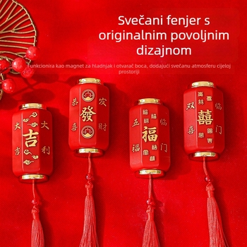 Kreativni svečani otvarač za pivo sa privjeskom i magnetom za frižider, mali privjesak, višenamjenski kućni otvarač.