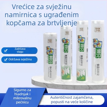 Vrećice za čuvanje svježine plavog srca, plastične vrećice za domaću upotrebu, sigurne za hladnjak i zamrzivač, otporne na visoke temperature, deblje