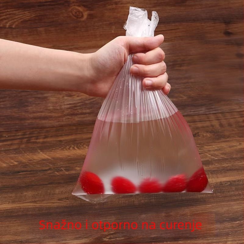 Vrećice za čuvanje svježine plavog srca, plastične vrećice za domaću upotrebu, sigurne za hladnjak i zamrzivač, otporne na visoke temperature, deblje