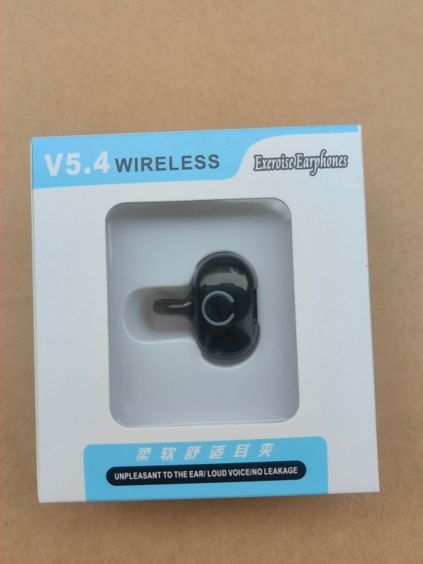 Klip-on Bluetooth 5.4 sportske slušalice, polu-ušni dizajn, udobne za dugo nošenje, C-Bridge dizajn, klip stil, kompatibilno s Androidom i iOS