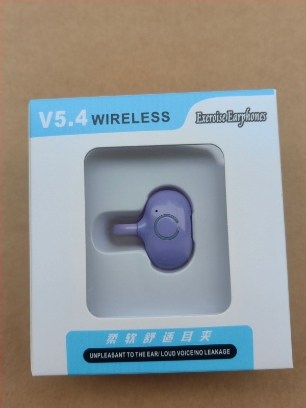 Klip-on Bluetooth 5.4 sportske slušalice, polu-ušni dizajn, udobne za dugo nošenje, C-Bridge dizajn, klip stil, kompatibilno s Androidom i iOS