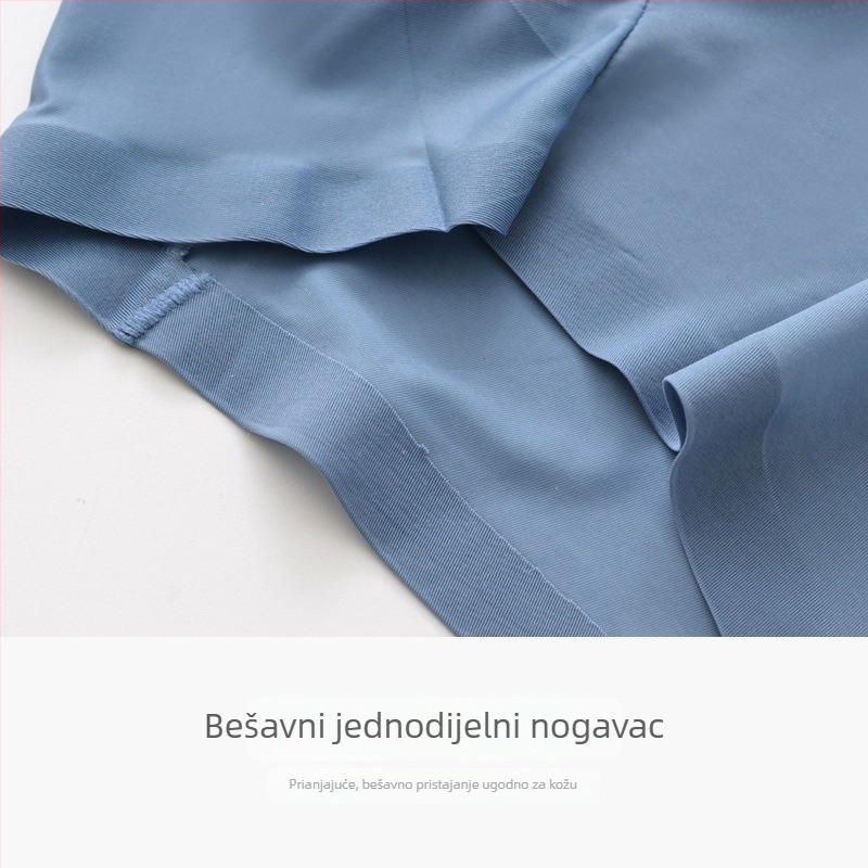 Bezšivne muške boxerice od najlona Ice Silk, antibakterijske, prozračne, brzo se suše