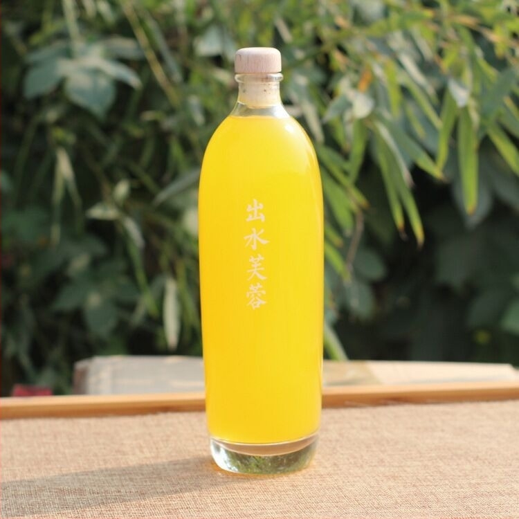 Prozirna staklena boca za vino s debelim dnom, 330 ml/500 ml – pogodna za voćno vino, Ice Wine i enzimske smjese, prazna boca