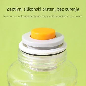 Meow Heart Treasure posuda za putovanje za kućne ljubimce s krunom od oblaka, za vanjsku upotrebu i hranilica za psa