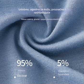Muške bokserice od modalnog materijala, prozračne, s ergonomskim U-oblikovanim džepom za potporu testisa