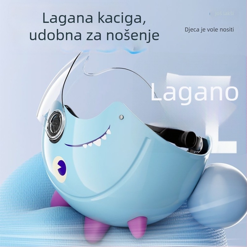 3C certificirana dječja kaciga za električna vozila, unisex, sve sezone, topla kaciga
