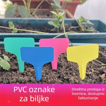 Plastične oznake za biljke za sukulente, markeri za posude