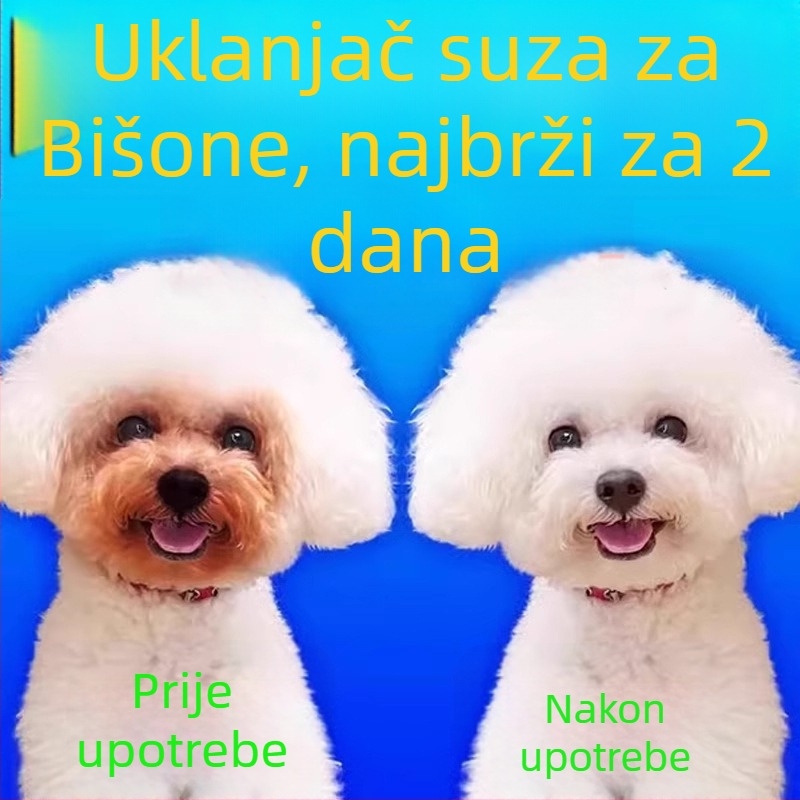 Tekućina za uklanjanje suza kod pasa – kapi za oči i otopina za čišćenje očiju