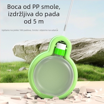 Sklopiva posuda za vodu za kućne ljubimce, za male pse, prijenosna, s velikim kapacitetom