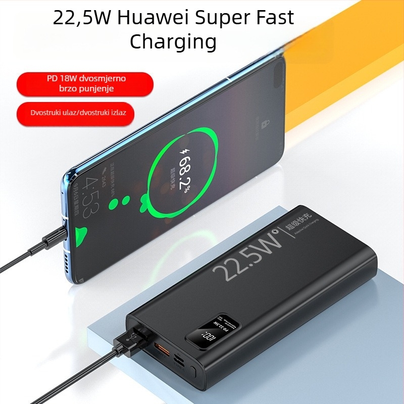 Power banka s 3C certifikatom PD dvostrukim brzom punjenjem 20000mAh za telefone i tablete