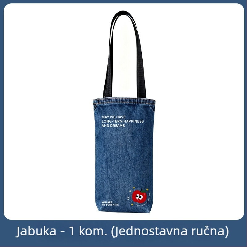 Torba za boce vode s naramenicom, prijenosna termo torbica, velika kapaciteta