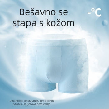 Muške bokserice Ice Silk, plus veličina, ljeto, mrežasta tkanina, udoban kroj