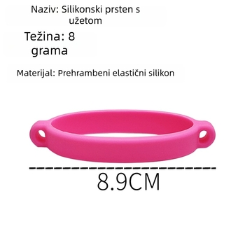 Ručni tkani povlačni užad za čašu vode 8–40 oz, silikonski prsten prehrambene kvalitete, prenosni sportski kaiš za čašu