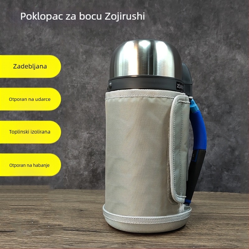 Zojirushi CC20/CC15 putni termos s vanjskim zaštitnim omotom i debelim omotačem za šalicu