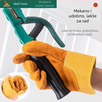 Power Lion rukavice za zavarivanje od teleće kože – otporne na visoke temperature, dugi i kratki modeli, zaštita pri zavarivanju