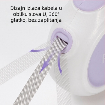 Automatska povodac za pse za male i srednje pse