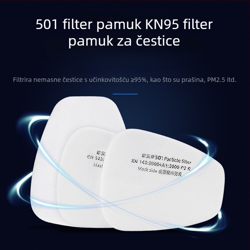 6200 respirator za bojanje sprejem, brušenje i zaštitu od prašine i kemikalija