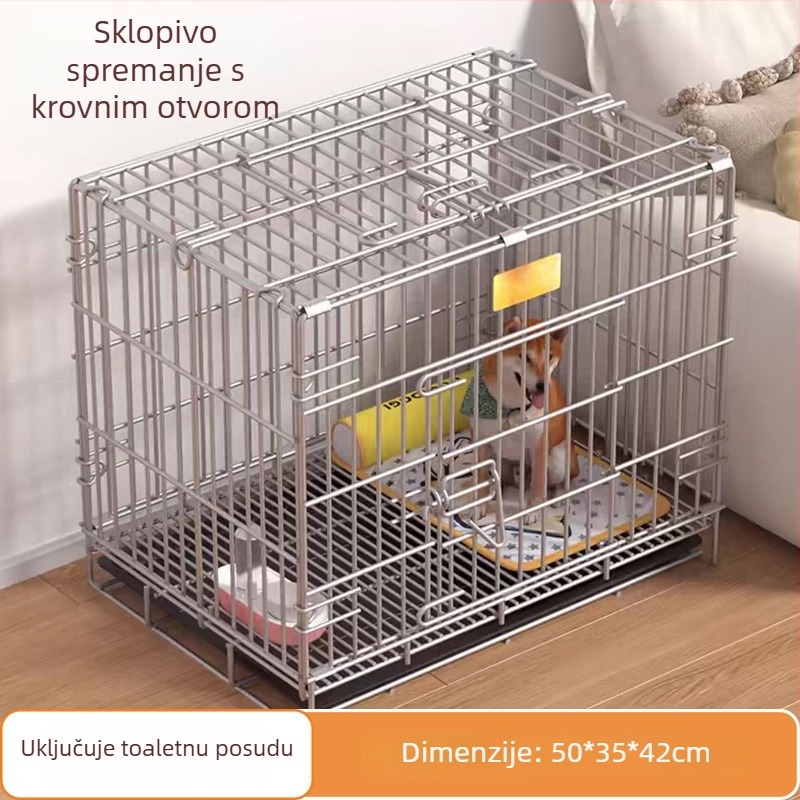 Unutarnja kavez za pse, za manje i srednje pasmine