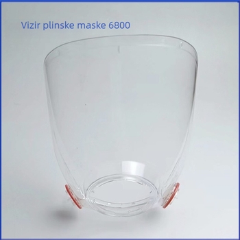 Dijelovi opreme za masku za plin: PC vizir s anti-fog, 6800 trak za glavu, zaštita 6800 vizira