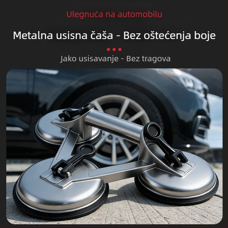 Vakuumska čašica za automobilsku staklo, promjer 12,3 cm, teški dizalica za popravak pločica i poda