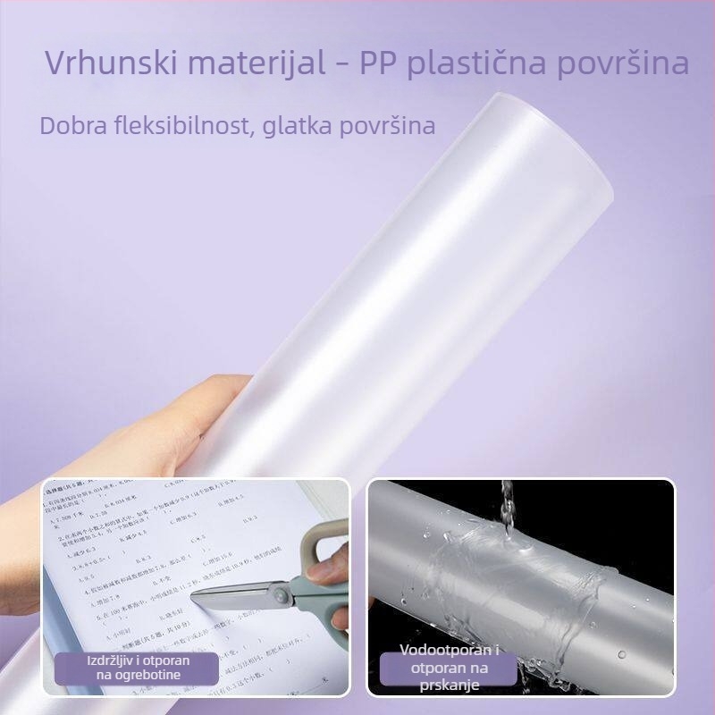A4 PP fascikl s vučnim štapom i bočnim rotirajućim zatvaračem – velika kapaciteta za dokumente i studentske radove