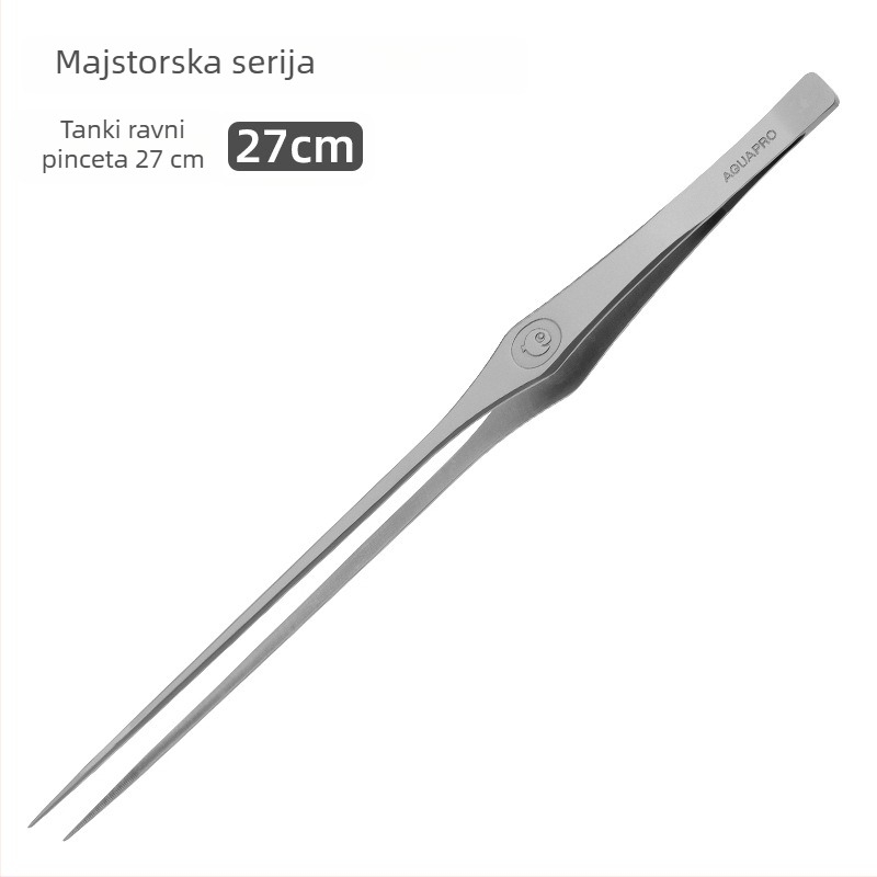 AQUAPRO Xianyu Pinza za vodene biljke s oštrim vrhom za akvaristiku
