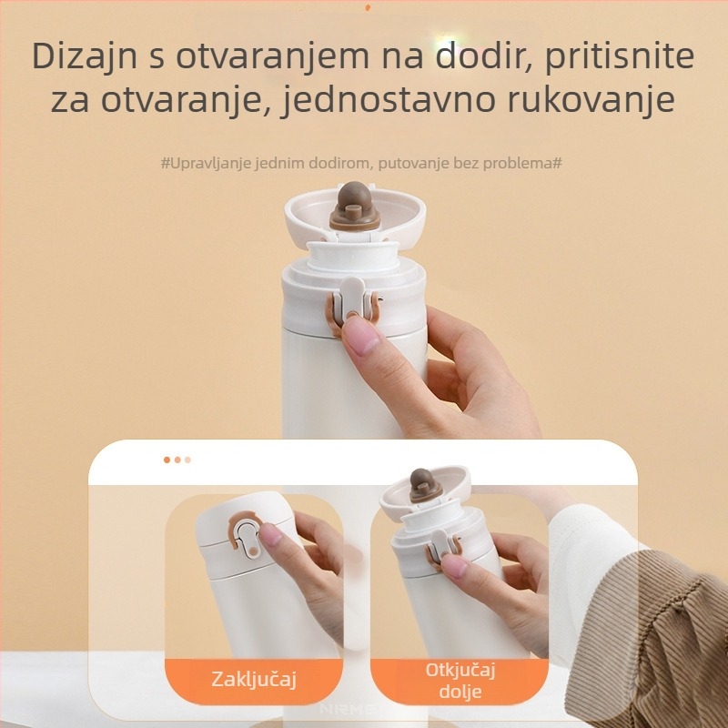Termos šalice od nehrđajućeg čelika 316, vakuumska izolacija, velika kapaciteta, za studente, auto/putovanja, 2023 novi model