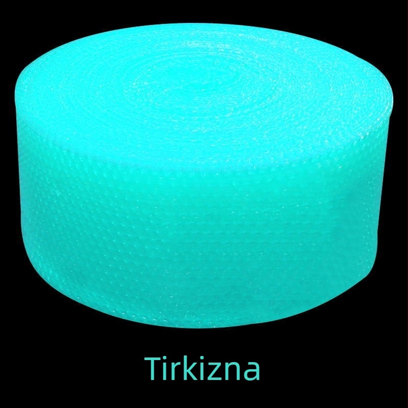 Srcolik film za zračnu jastučicu, iz novog materijala – ekološka pjena za pakiranje; rola plastične ambalaže s mjehurićima, ekstra debeli mjehurić film, širina 20 cm