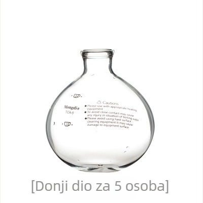 Aksesoar za sifonsku kavu: gornja šalica i donja potpora za 3–5 porcija