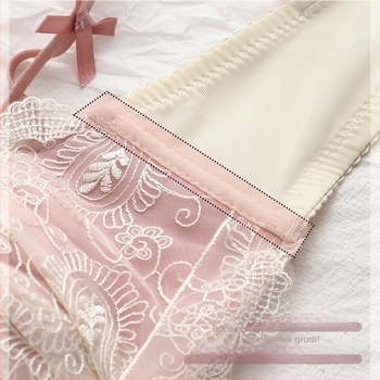 Japanski stil bez ojačanja, bez naramenica, push-up, tubasti top, podesiva veličina – set