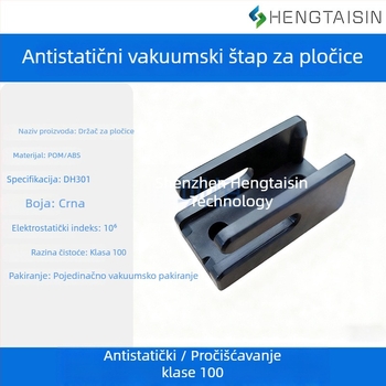 Antistatinska baza za vakuumsku olovku za wafer, držač od POM-a, brtva od PEEK-a
